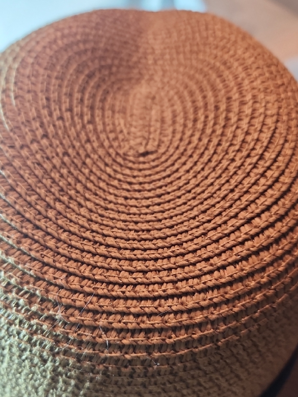 Classic Straw Fedora with Black Band - Picture 6 of 6